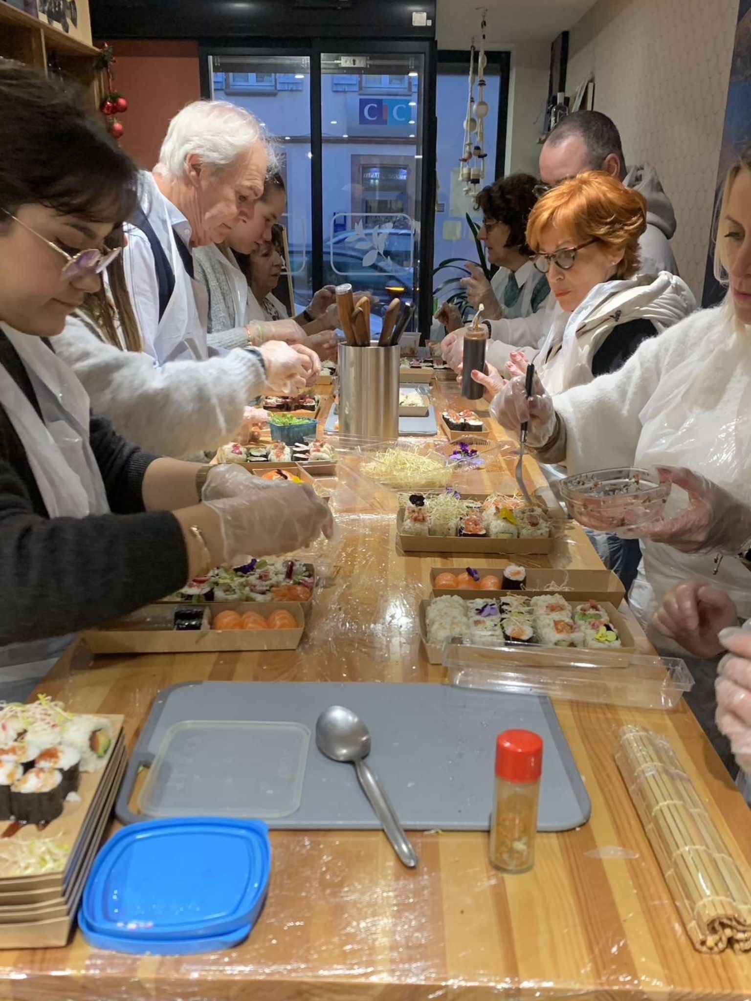 Atelier sushi - animation culinaire Wabi Sushi
