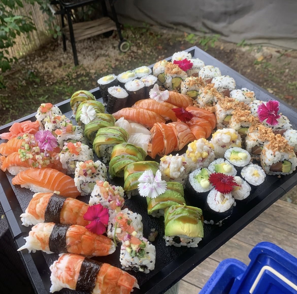 Photo box sushi 4 personnes